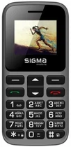 Мобільний телефон Sigma mobile Comfort 50 HIT2020 Grey 'бабушкофон', Dual Sim, дисплей 1.77' кольоровий (128x160), моноблок, MTK6261,