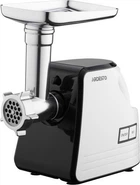 М'ясорубка Ardesto MGA-2300W, білий/чорний, 2300Вт, 4 диски, соковитискач для помідорів та ягід, насадки домашніх ковбасок та кеббе,