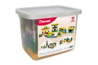 Конструктор DOLONI TOYS Паркінг/Трек/Залізниця/Динозаври у контейнері 335 дет (013999/01)