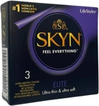 Презервативы Skyn Elit без латекса 3 шт (ROZ6400230518)