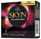 Презервативы Skyn Cocktail Club Безлатексные c ароматом коктейлей 3 шт (5011831090981)