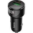 Автомобильное зарядное устройство Hoco Z42 Light Road PD20W + QC3.0 Black [110008]