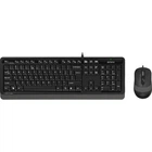 Комплект (клавиатура + мышь) A4Tech Fstyler F1010 Black/Grey [107932]