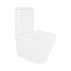 Унітаз-компакт Qtap Scorpio безободковий Ultra Quiet з сидінням Soft-close QT14226088AW