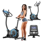 Велотренажер Gymtek XB3000 синий. Магнитный, 16 уровней, до 150 кг, для дома, кардио, Bluetooth