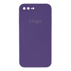 Чохол Silicone Case Square Full Camera для iPhone 7 Plus/8 Plus 78.Amethyst