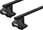 Багажник на гладкий дах Thule SquareBar Evo для Ford Ranger (mkIV)(crew cab); Volkswagen Amarok (mkII) 2022→ (TH 7124-7105-5324)