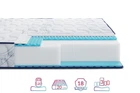 Ортопедичний матрац Largo Slim Plus New/Ларго Слім Плюс Нью (безпружинний) ТМ Нighfoam 150х190