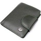 Кошелек ST Leather Из натуральной кожи Зеленый (23070)