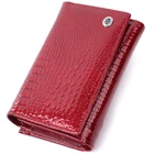 Гаманець ST Leather З натуральної шкіри Червоний (22708)