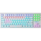 Клавиатура Aula F3032 White keycaps plus 21 Yellow keys KRGD Brown USB UA White (6948391201757)