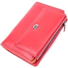 Кошелек ST Leather Из натуральной кожи Красный (22503)
