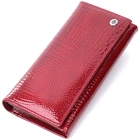 Гаманець ST Leather З натуральної шкіри Червоний (22680)
