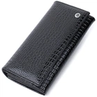 Кошелек ST Leather Из натуральной кожи Черный (22718)