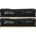 Оперативна пам'ять Kingston FURY 16 GB (2x8GB) DDR4 3200 MHz Beast Black (KF432C16BBK2/16WP)