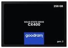 Твердотільний накопичувач SSD 256Gb, CX400 (Gen.2), SATA3, 2.5", 3D TLC, 550/480 МБ/с Goodram 000332354