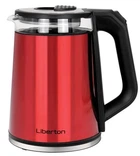 Электрочайник LEK-6826, Red/Black LIBERTON 000333436