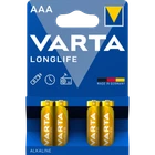Батарейка AAA VARTA LONGLIFE BLI 4 ALKALINE
