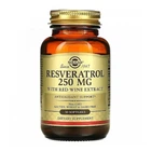 Натуральна добавка Solgar Resveratrol 250 мг
