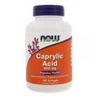 Каприлова кислота (Caprylic Acid) 600 мг 100 капсул NOW-03347
