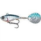 Тейл-спиннер Savage Gear Fat Tail Spin 80mm 24.0g Blue Silver