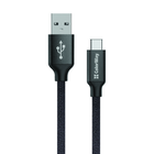Кабель USB Type-C ColorWay CW-CBUC003-BK 2,1А 1м чорний