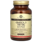 Жирні кислоти Solgar Omega-3 Double Strength 700 мг 60 капсул