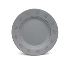 Тарелка обеденная MBM HOME "Серый кардинал" KP-40 GRAY 23 см Серая