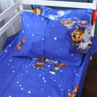 Простынь MirSon Бязь 17-0794 Paw Patrol Winter blue 150 х 220 см (2200011428253)