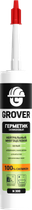 Герметик силиконовый нейтральный для зеркал Grover N300 300 мл прозрачный