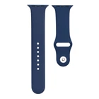 Ремешок UWatch Silicone Strap for Apple Watch 42/44 mm Ocean Blue