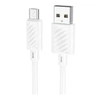 USB кабель Hoco X88, MicroUSB, 1.0 м., Белый - 327288