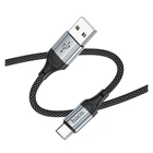 USB кабель Hoco X102, Type-C, 1.0 м., Черный - 391908