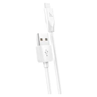 USB кабель Hoco X1 Rapid, Type-C, 1.0 м., Білий - 174008