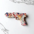 Пистолет с орбизами зарядка USB Water gun WH74 Красный с синим