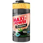 Засіб для миття посуду Maxi Power Чорне вугілля з губкою, 1 л
