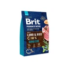 Сухой корм Brit Premium Sensitive Lamb для собак с чувствительным пищеварением со вкусом ягненка