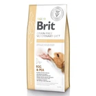 Сухой корм для взрослых Brit VetDiets при болезни печени с яйцом горохом бататом и гречкой