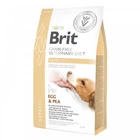 Сухой корм для взрослых Brit VetDiets при болезни печени с яйцом горохом бататом и гречкой