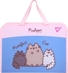 Папка-портфель YES Pusheen FC на блискавці з тканинними ручками (492317) (5056574451859)