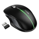 Бездротова USB Миша Hoco GM40 Dixon RGB dual-mode контролер YiCHiP 3065 та оптичний сенсор з роздільною здатністю 800/1200/1600DPI Black