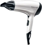 Фен Remington D3015, белый/черный, 2000W, 2 скорости, 3 режима, ионизация, диффузор, концентратор