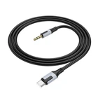 AUX кабель Borofone BL19 Creator, Type-C, 3.5 мм, 1.0 м., Чорний - 445522