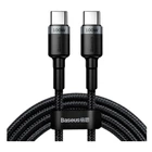 USB кабель Baseus CATKLF-ALG1 Cafule Flash Charging, Type-C, 2.0 м., Черный - 225278