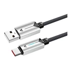 USB кабель AceFast C19-04, Type-C, 1.2 м., Черный - 597772