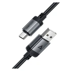 USB кабель AceFast C20-04, Type-C, 1.2 м., Черный - 573910