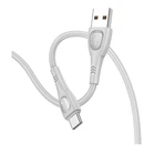 USB кабель Borofone BX98, Type-C, 1.0 м., Серый - 386974