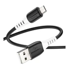 USB кабель Hoco X82, MicroUSB, 1.0 м., Черный - 305634