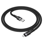 USB кабель Borofone BU35, MicroUSB, 1.2 м., Черный - 335564