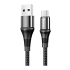 USB кабель Hoco X50 Excellent, MicroUSB, 1.0 м., Черный - 206427
